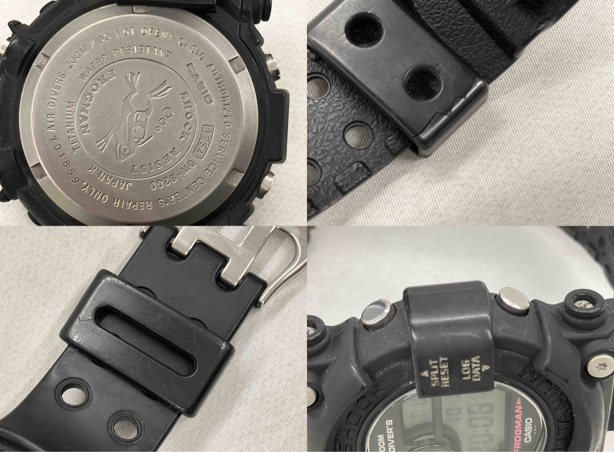 CASIO カシオ G-SHOCK DW-8200ZU-1T クォーツ 腕時計 箱付 遊郭ヒビ有_画像5