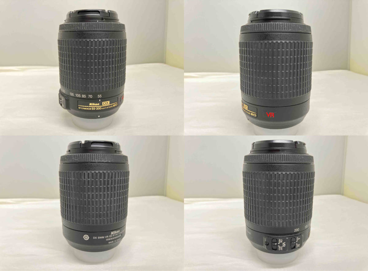 箱なし 説明書なし Nikon AF-S DX ED55-200F4-5 AF-S NIKKOR 55-200mm 1:4-5.6G ED DX (ブラック) 交換レンズ_画像6