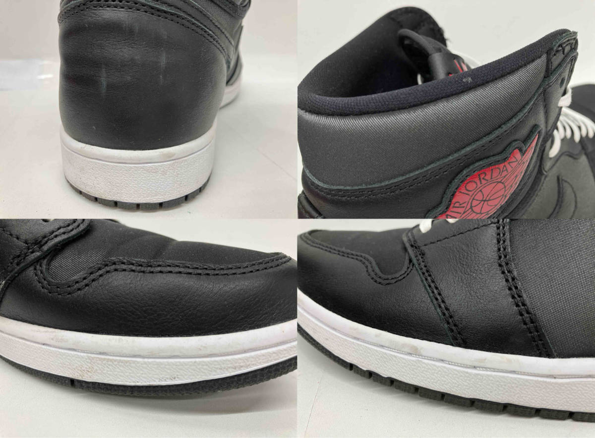 Sản phẩm Nike Air Jordan 1 Retro High Black/Metallic Silver/Gym