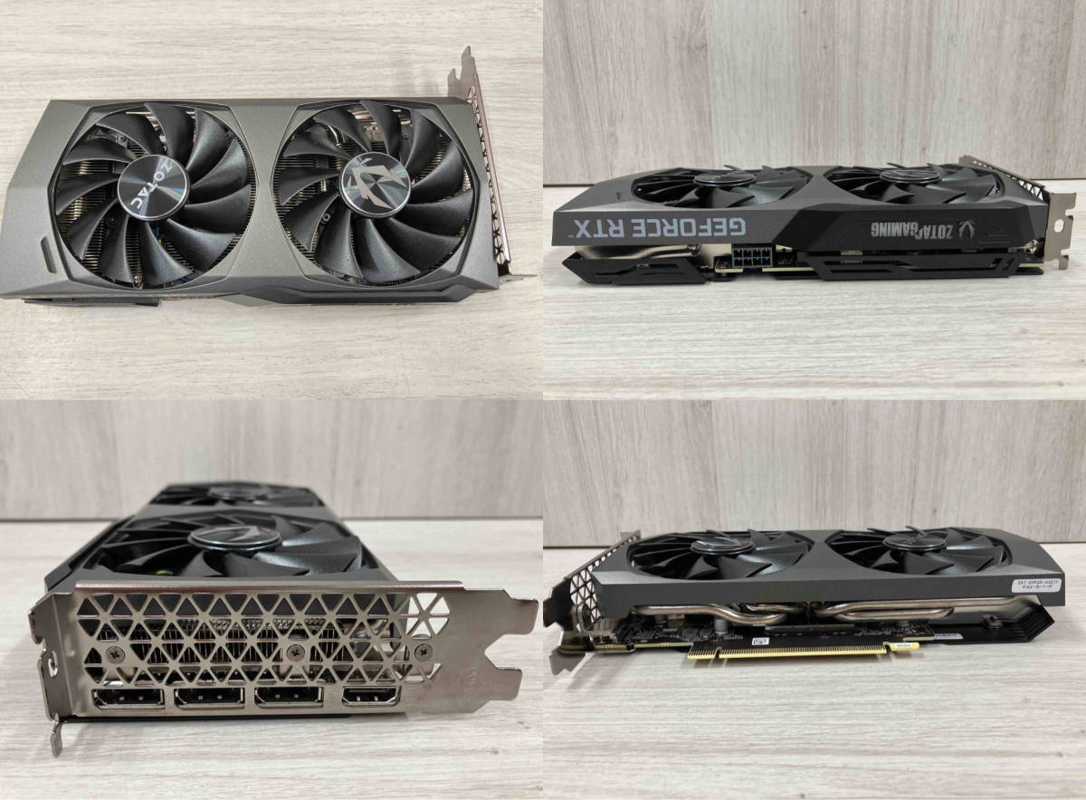 【現状品】 ZOTAC GAMING グラフィックカード GEFORCE RTX 3060Ti Twin Edge OC 8GB_画像2