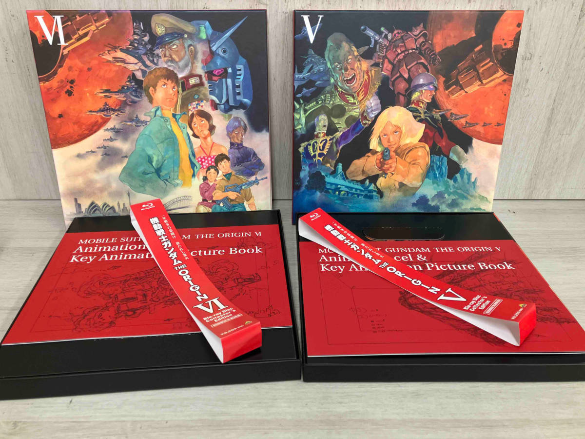 【※※※】[全6巻セット]機動戦士ガンダム THE ORIGIN ~ Collector's Edition(初回限定生産版)(Blu-ray Disc)_画像4