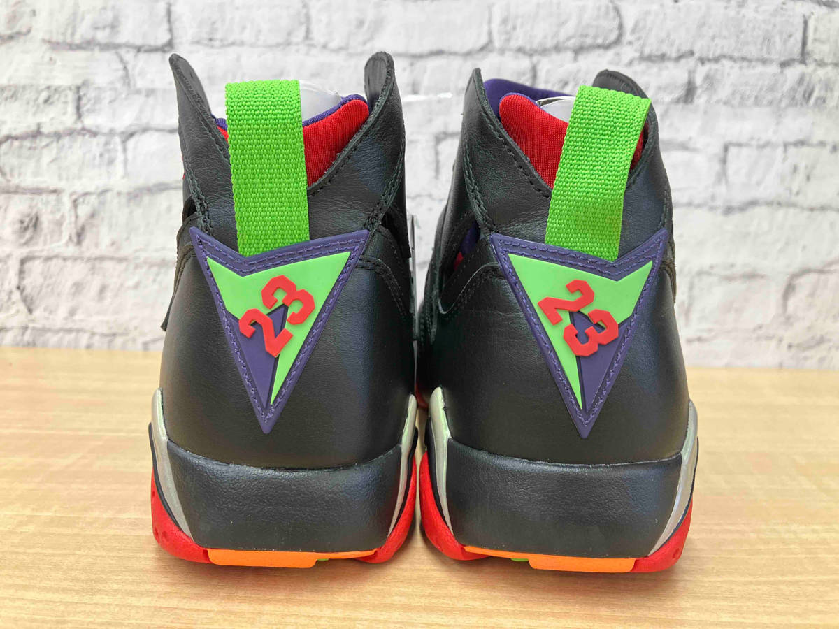 【箱付き】NIKE AIR JORDAN 7 RETRO MARVIN THE MARTIAN ナイキ エアジョーダン 7 レトロ マービン ザ マーシャン 304775-029 サイズ27.5cm_画像4