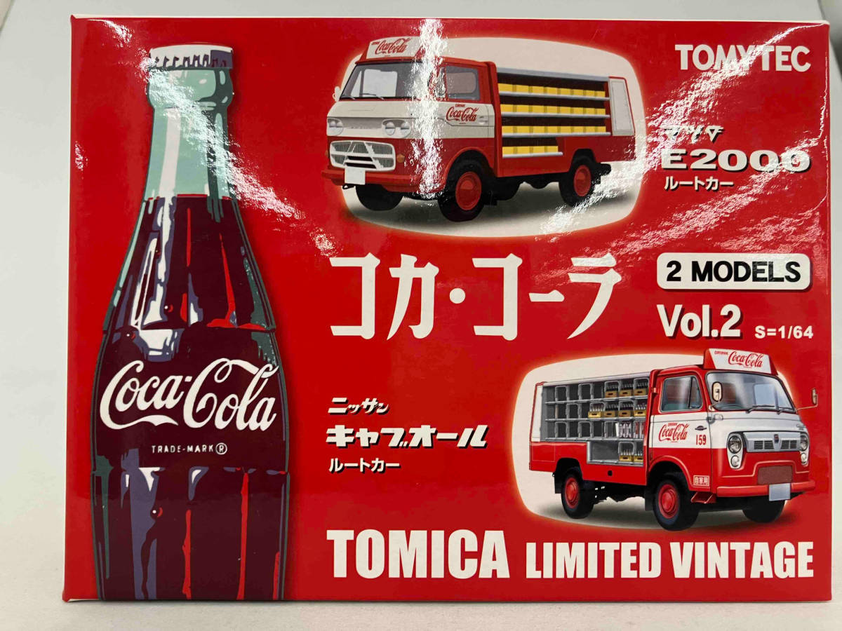 開封品　箱焼け有り　TOMYTEC トミカリミテッドヴィンテージ　1/64 コカ・コーラ　Vol.2