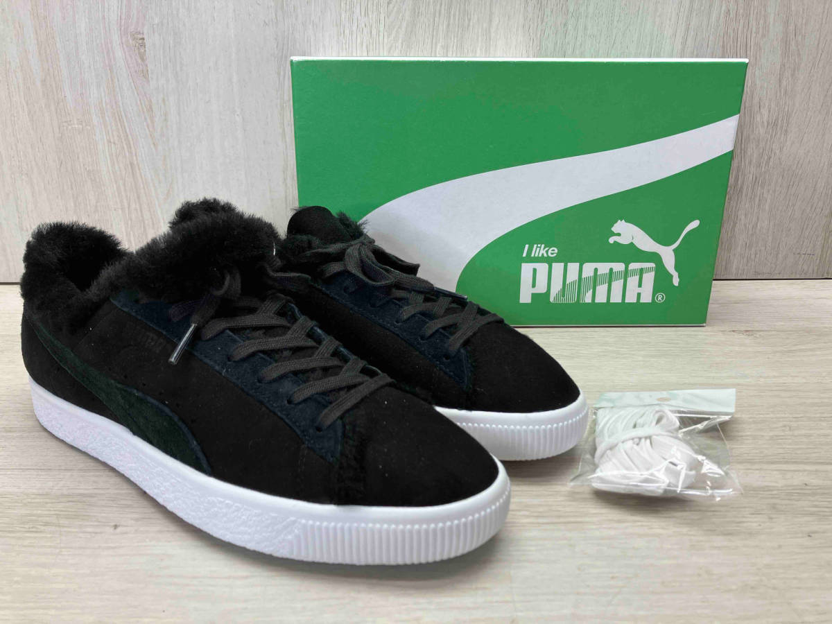 PUMA/プーマ　CLYDE/クライド FOR B&Y 366482 01 ユナイテッドアローズ別注　スエード　裏ボア　ローカット　スニーカー　26cm_画像1