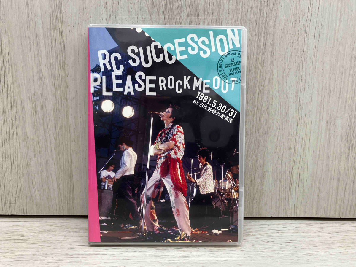 RCサクセション CD PLEASE ROCK ME OUT at 日比谷野外音楽堂 1981.5.30/31_画像1
