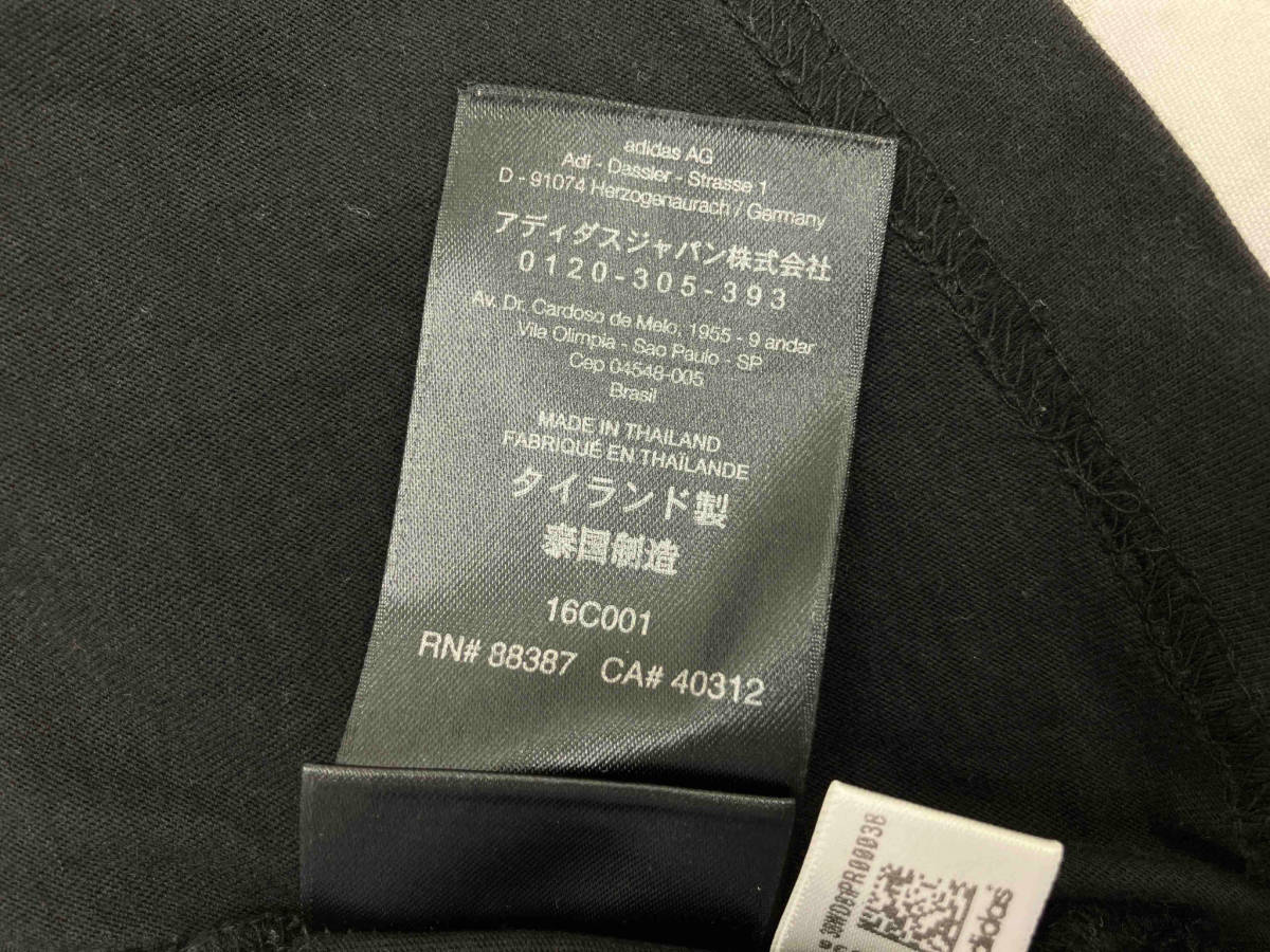 Y_3 adidas Yohji Yamamoto ワイスリー アディダス ヨウジ ヤマモト ロゴバックプリント 半袖Tシャツ XS ブラック_画像8