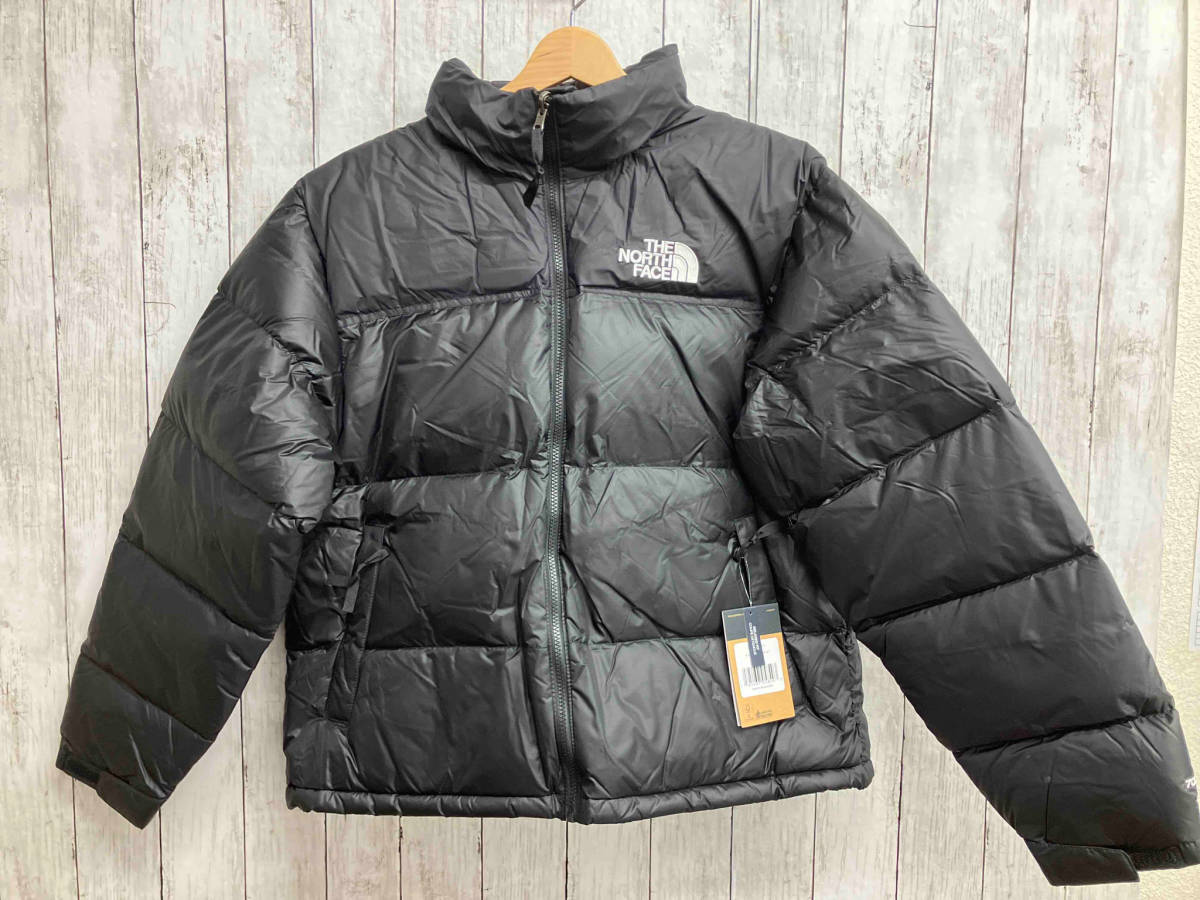 THE NORTH FACE ノースフェイス NF0A3C8DLE4／ブラック／ロゴ ダウンジャケット 700フィート_画像1