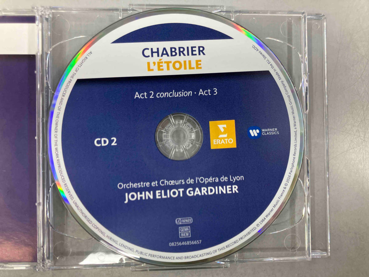 A.E. Chabrier CD 【輸入盤】Chabrier: L'etoile_画像4