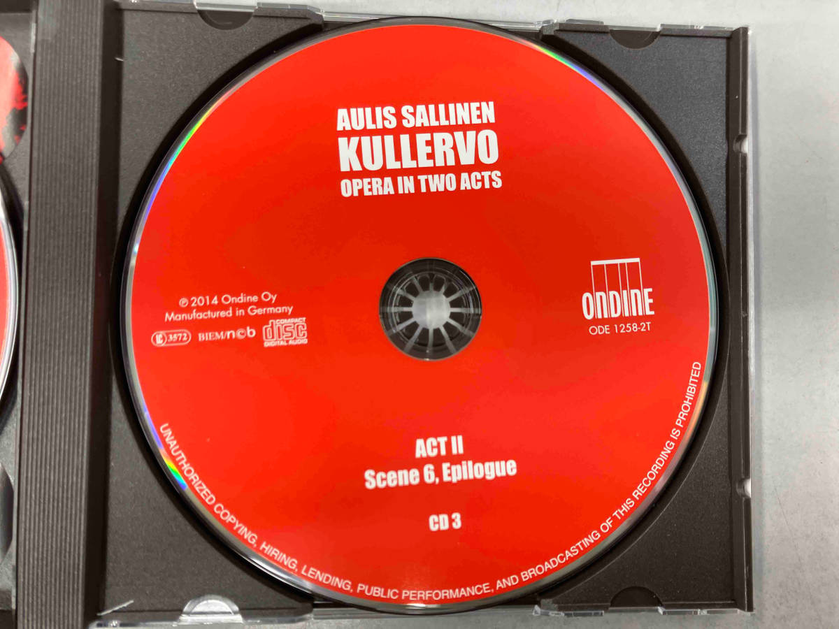帯あり Sallinen(アーティスト) CD 【輸入盤】Kullervo_画像7