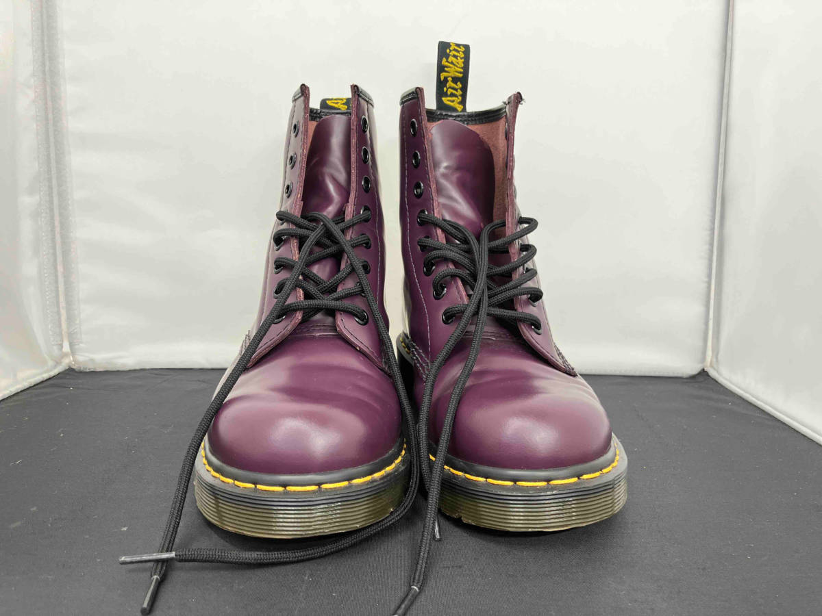 正規販売店】 ワークブーツ パープル ドクターマーチン Dr.Martens 8