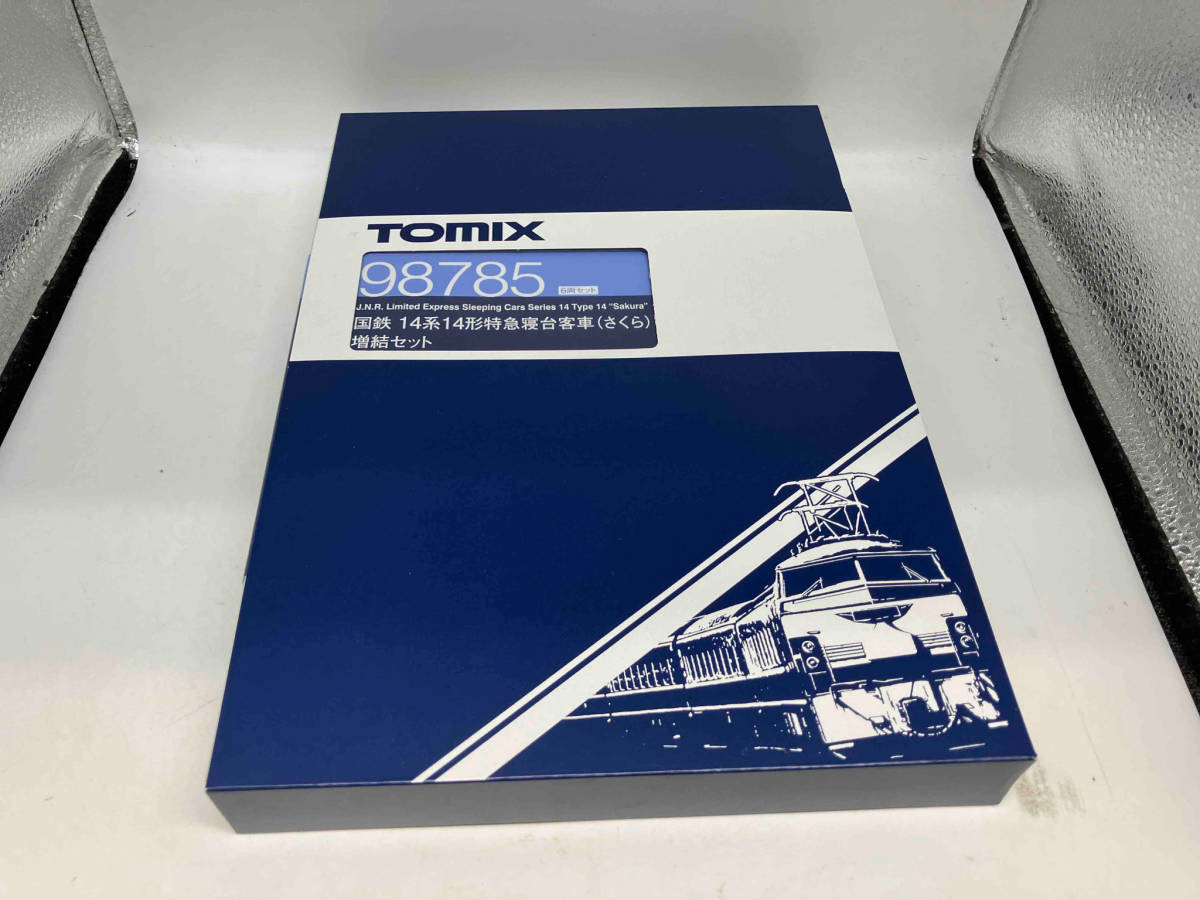 Ｎゲージ TOMIX 98785 国鉄 14系14形特急寝台客車(さくら)増結セット トミックス