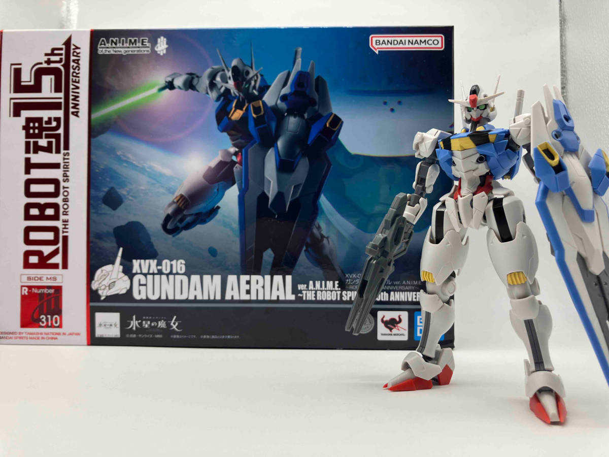 ROBOT魂 XVX-016 ガンダム・エアリアル ver. A.N.I.M.E. ~ROBOT魂15th ANNIVERSARY~ 機動戦士ガンダム 水星の魔女/