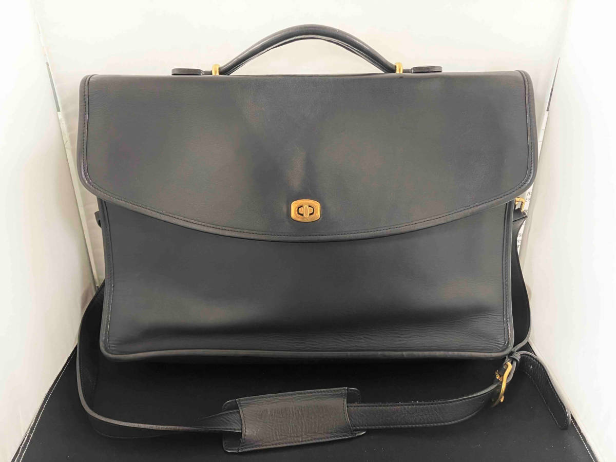 2022新発 COACH/オールド/5265/2way/黒/バッグ ブリーフケース