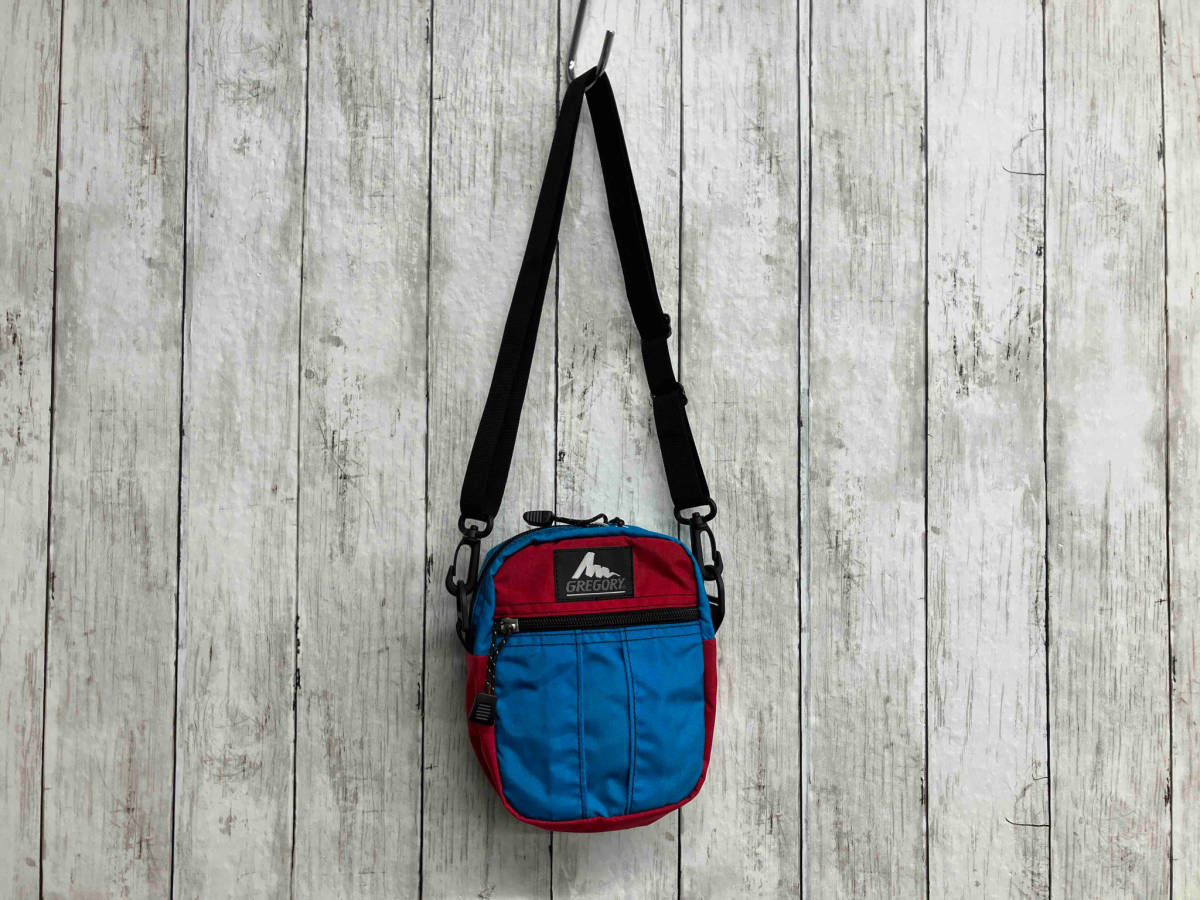 GREGORY| Gregory | Sky blue × red | shoulder bag 