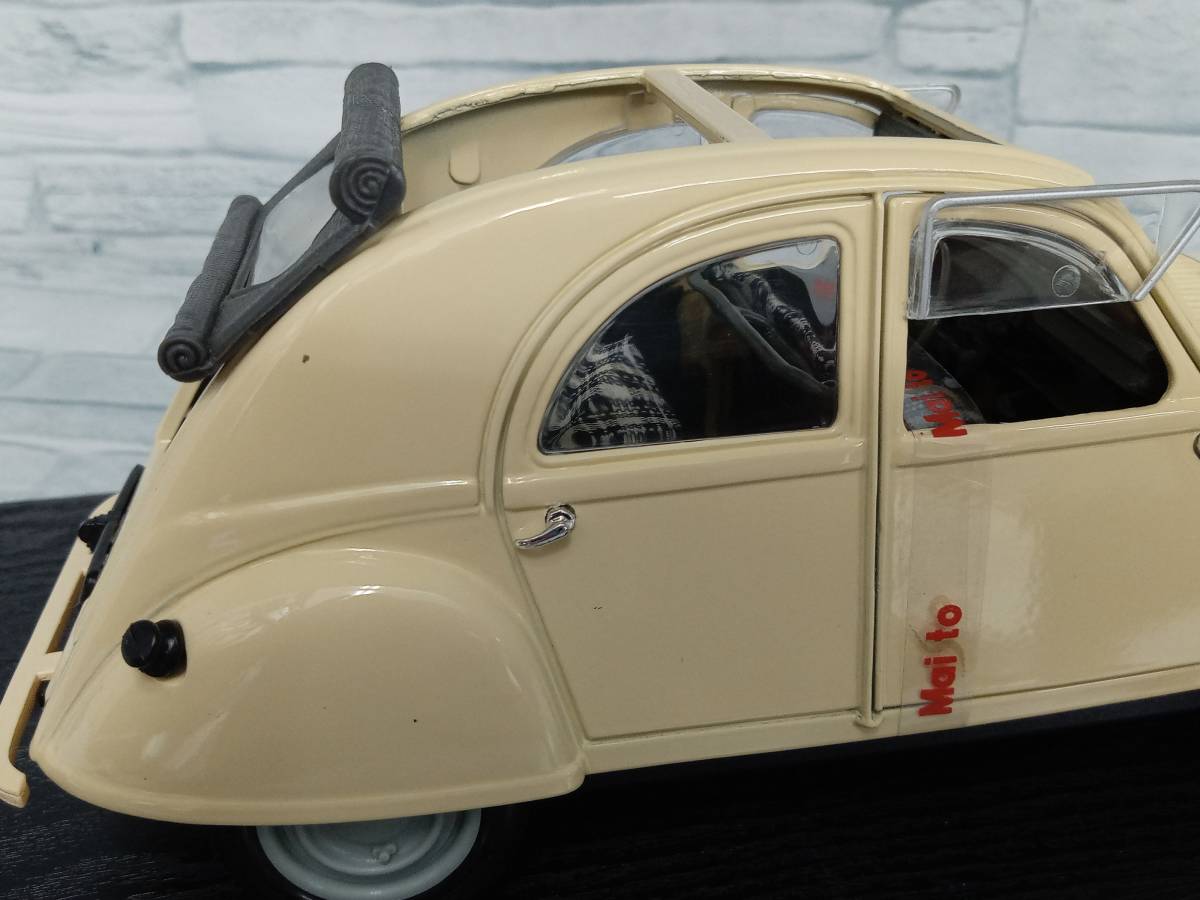 ミニカー 1/18 シトロン2CV(1952) マイスト スペシャルエディション_画像4