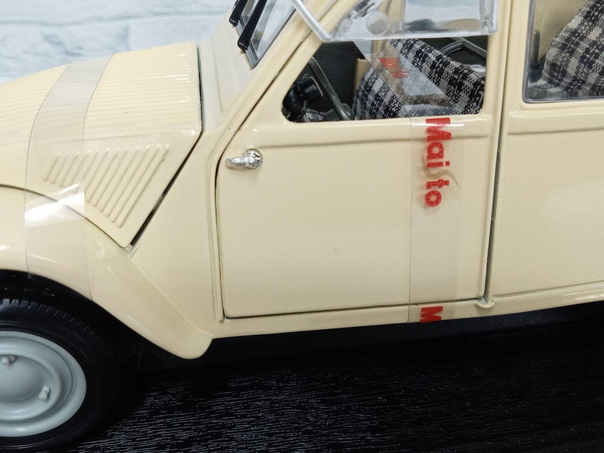 ミニカー 1/18 シトロン2CV(1952) マイスト スペシャルエディション_画像6