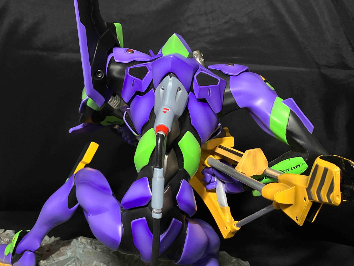 ジャンク 海洋堂 エヴァンゲリオン初号機 EVANGELION Movie Scene STATUE エヴァンゲリオン新劇場版:序 フィギュア_画像6