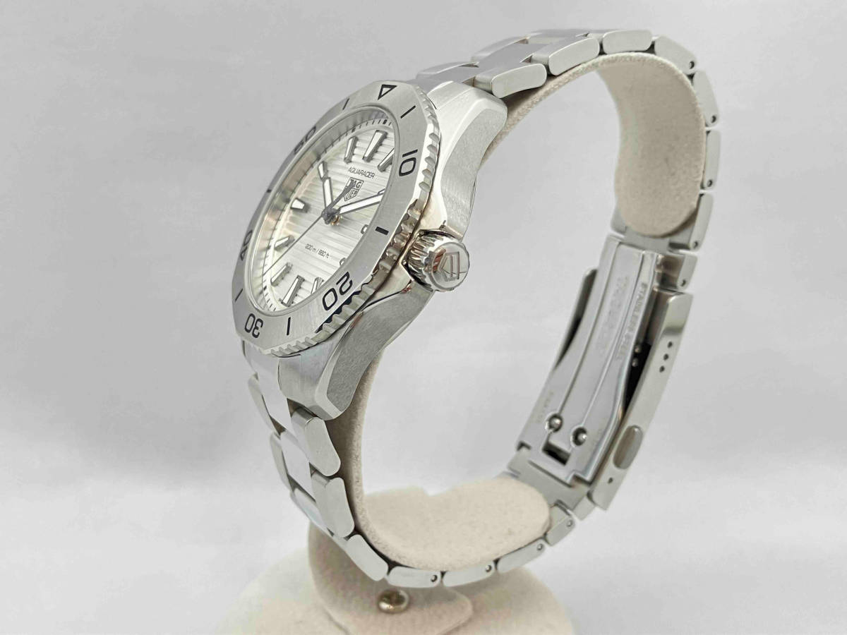 美品 TAG HEUER AQUARACER アクアレーサー プロフェッショナル 200 WBP1111.BA0627 クォーツ 白文字盤_画像3