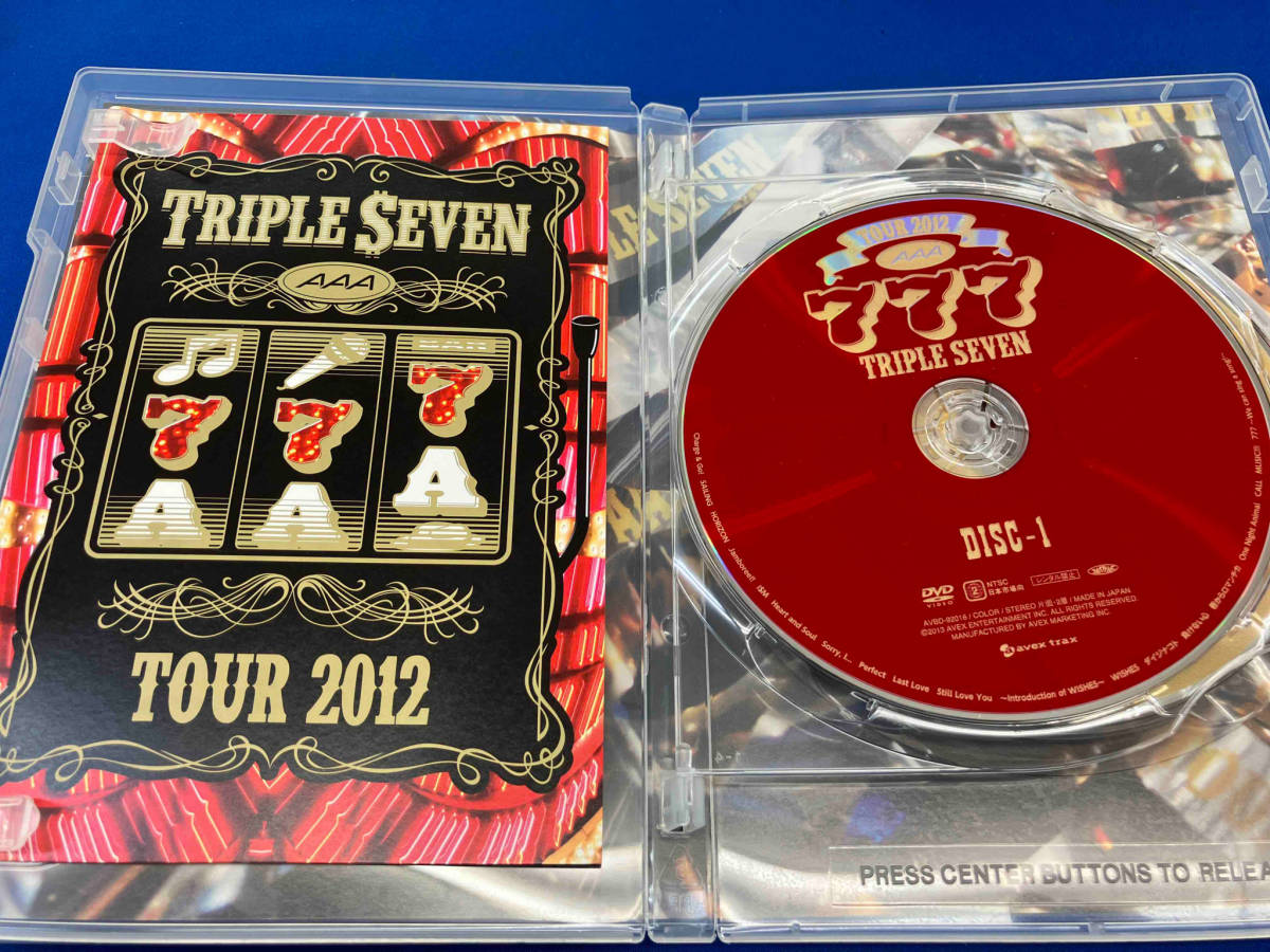 DVD AAA TOUR 2012-777-TRIPLE SEVEN_画像7