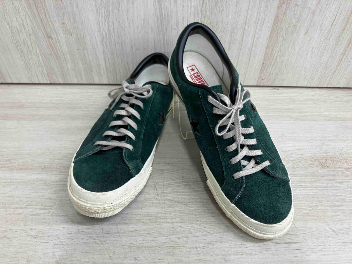 超安い品質 CONVERSE コンバース ONE STAR J SUEDE GREEN スニーカー 27.0cm 27.0cm 超安い品質 CONVERSE コンバース ONE STAR J SUEDE GREEN スニーカー 27.0cm 27.0cm