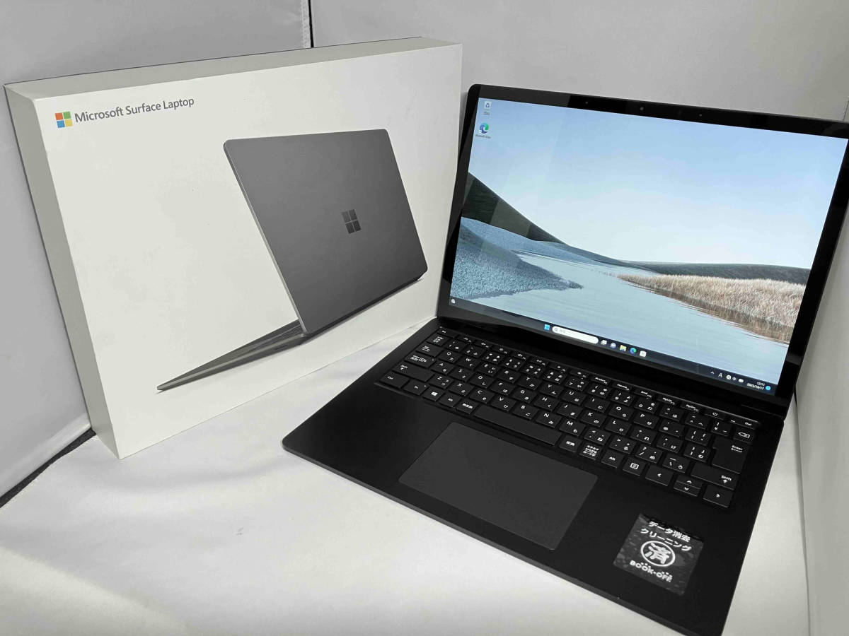 ジャンク Microsoft V4C-00039 Surface Laptop 3 V4C-00039 [ブラック] ノートPC_画像1