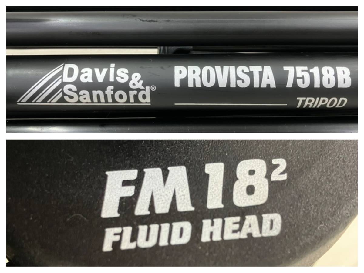 【現状品】 Davis&Sanford 三脚 FM18 FLUID HEAD_画像5