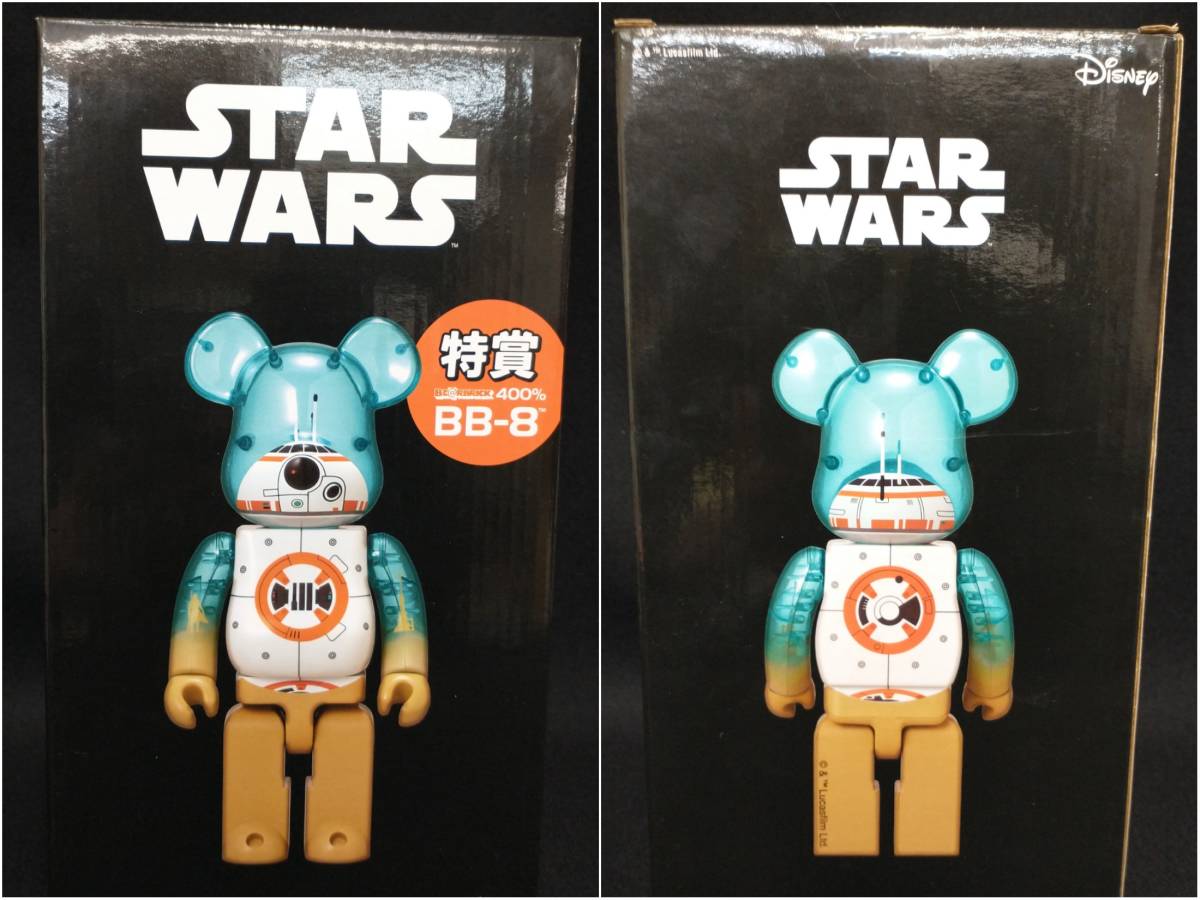 [箱付き] Happyくじ BE@RBRICK STAR WARS ベアブリック スタウォーズ 特賞 BB-8 400％_画像2