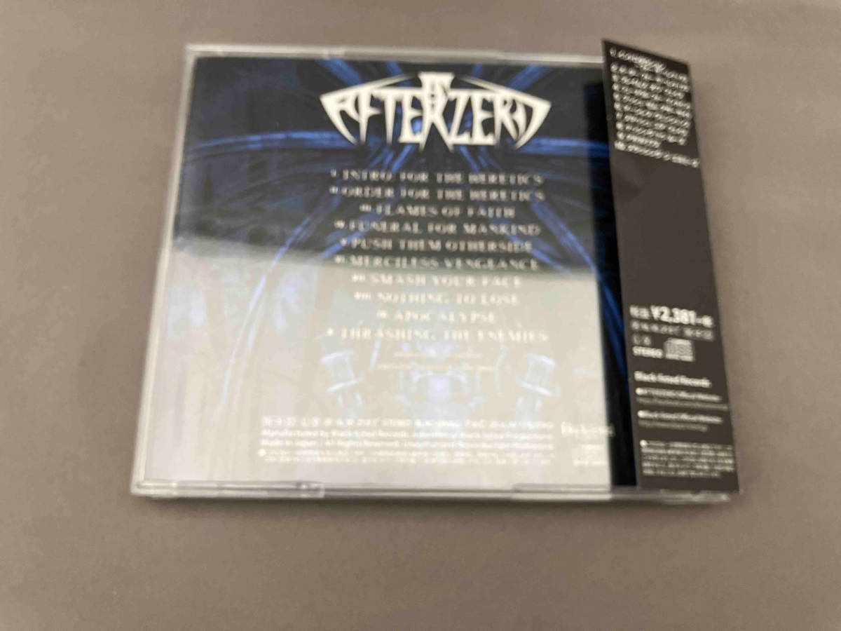 【1円スタート】AFTERZERO CD ORDER FOR THE HERETICS_画像2