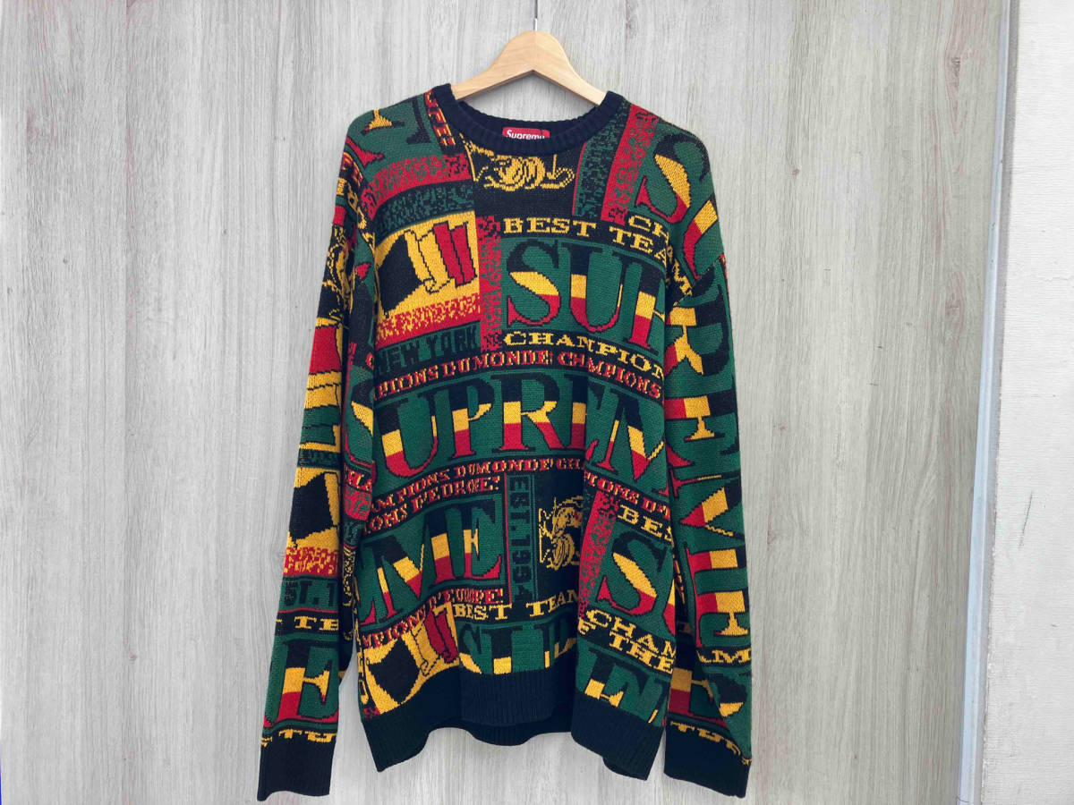 Supreme シュプリーム Scarf Sweater スカーフセーター 23ss L ニット