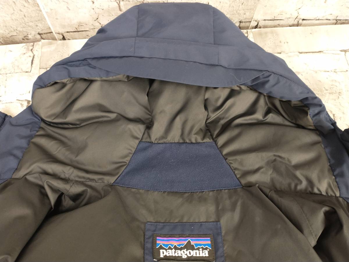 18年製 Patagonia パタゴニア Jackson Glacier Jacket ジャクソングレイシャージャケット ダウンジャケット 27920 サイズS ネイビー_画像4