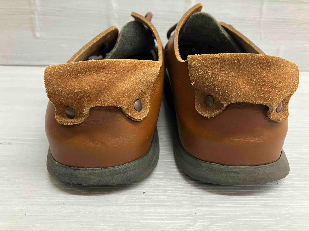 BIRKENSTOCK ビリケンシュトック メンズ レディース レザーシューズ MOTANA モンタナ ブラウン ネイビー 25cm_画像3