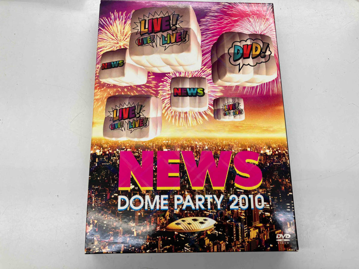 DVD NEWS DOME PARTY 2010 LIVE!LIVE!LIVE!DVD!(初回限定版)_画像1