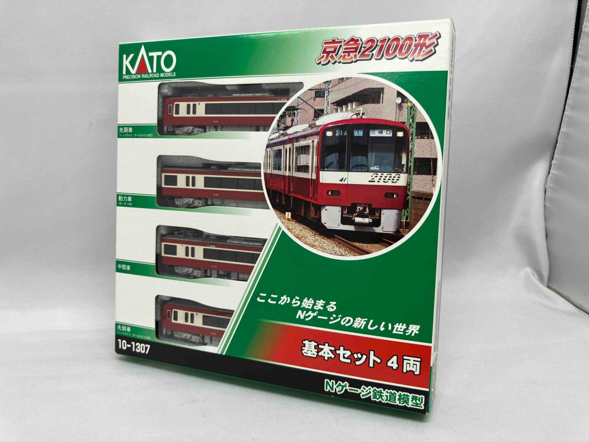 Ｎゲージ KATO 10-1307 京急2100形電車 2141編成 4両基本セット カトー_画像1