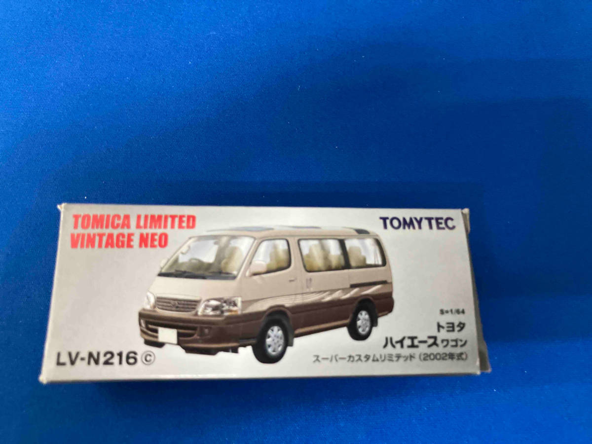  Tomica LV-N216c Toyota Hiace Wagon super custom limited limited Vintage NEO Tommy Tec 