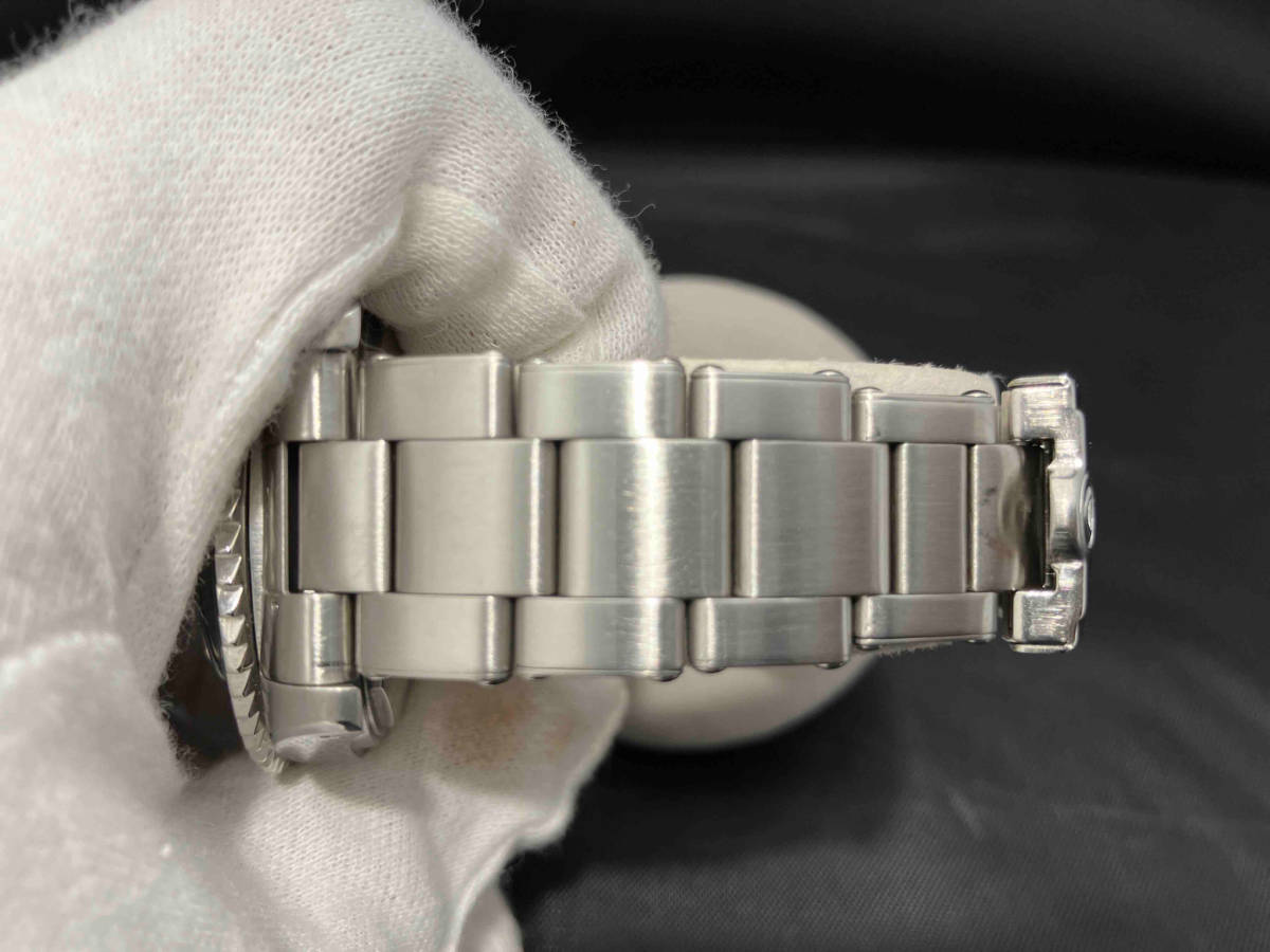 [ быстрое решение ]WMT M16-010A наручные часы кварц наручные часы торговых марок metal ремень примерно 16cm аналог черный циферблат ROYAL MARINE морской 