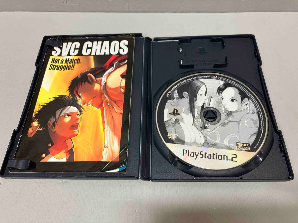 【説明書に傷みあり】PS2 SNK VS.CAPCOM SVC CHAOS_画像6