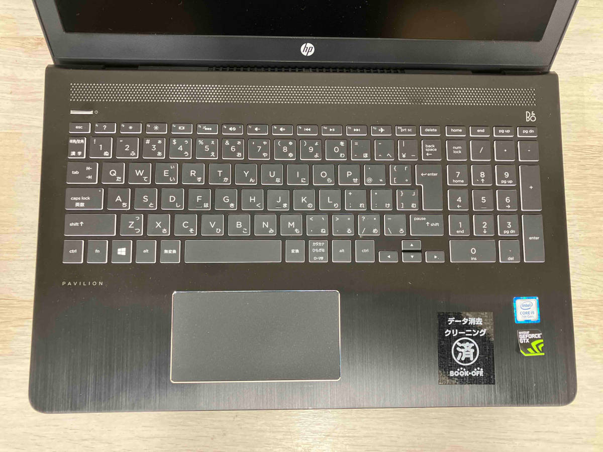 【ジャンク】 HP Pavilion Power 15-cb001TX 1PM34PA#ABJ ノートパソコン 15.6インチ_画像3