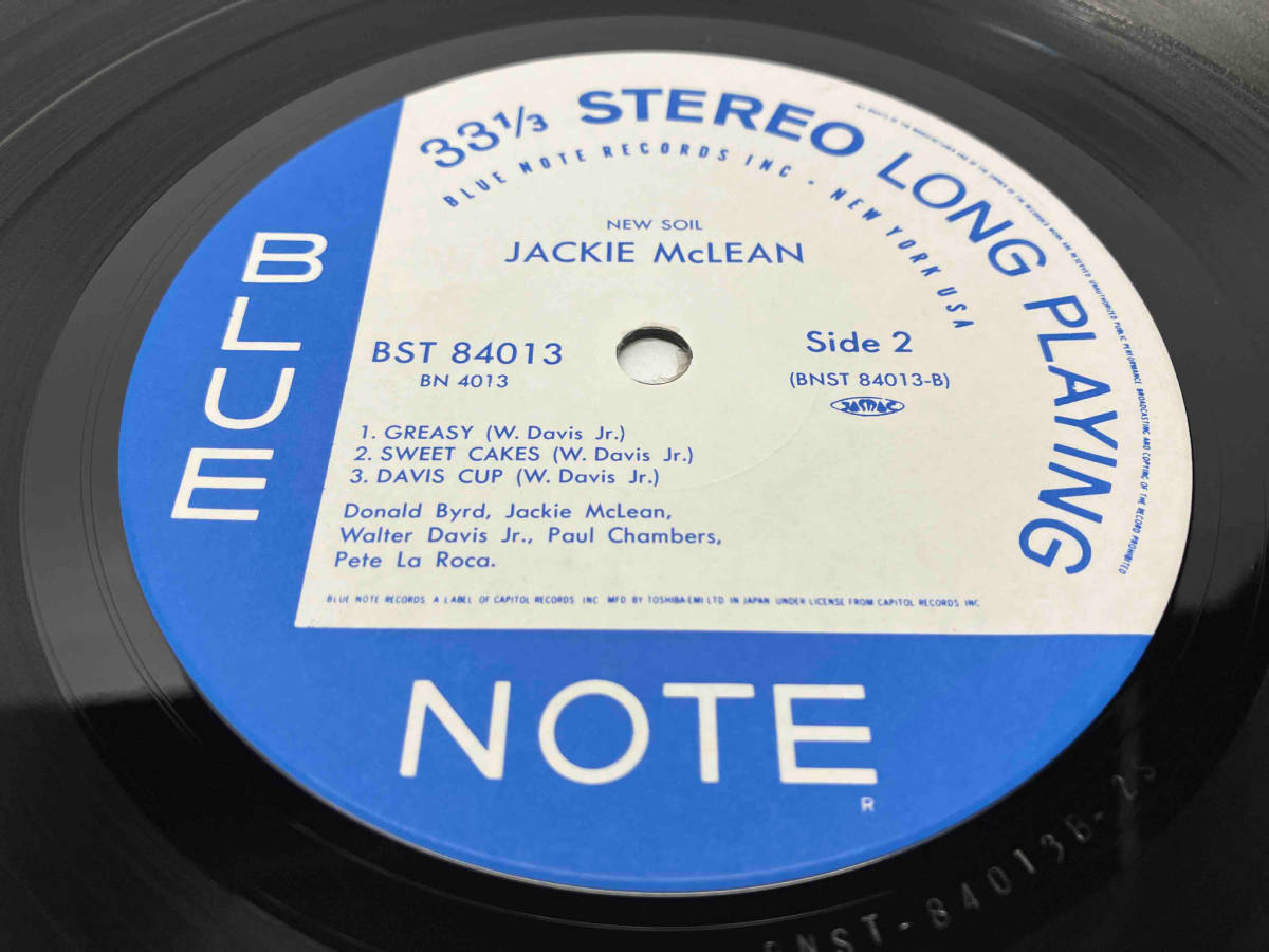 LP 帯付 JACKIE McLEAN / NEW SOIL BST84013_画像4