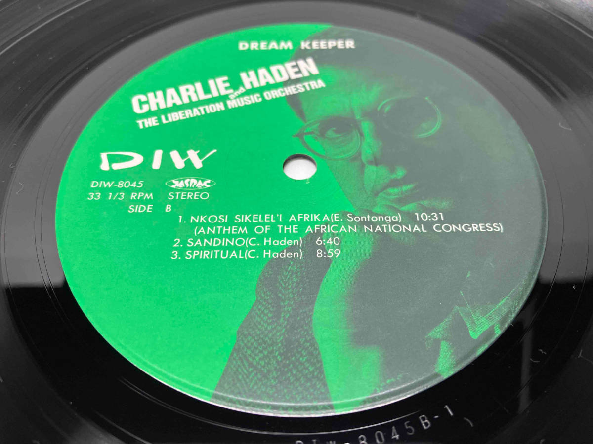 LP CHARLIE HADEN and THE LIBERATION MUSIC ORCHESTRA / DREAM KEEPER DIW-8045の画像4