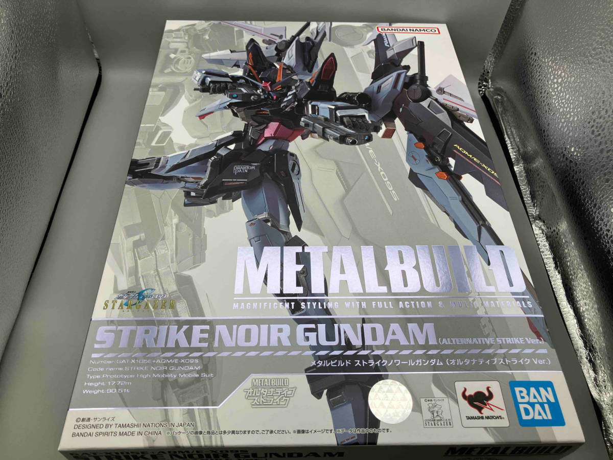 METAL BUILD ストライクノワールガンダム (オルタナティブストライク Ver.) 機動戦士ガンダムSEED C.E.73 STARGAZER_画像3