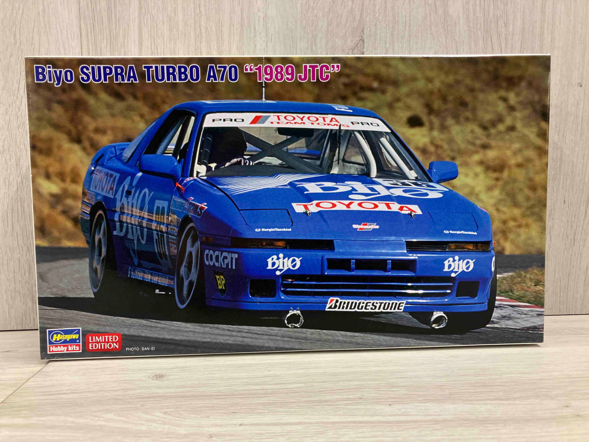 ハセガワ Biyo SUPRA TURBO A70 1989 JTC バイヨ スープラ ターボ A70 1989 JTC 1:24 LIMITED EDITION_画像1