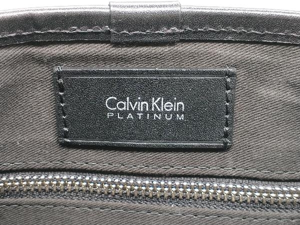 ショルダーバッグ ブラック Calvin Klein PLATINUM メンズ_画像5