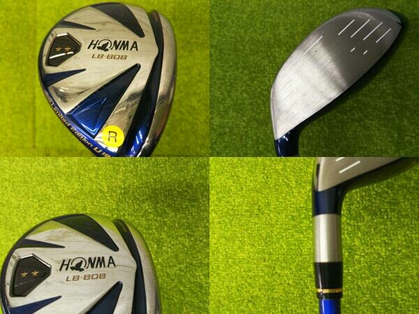 HONMAGOLF/LB-808 Limited Edition/LB-2000 AQ8 48/FLEX R/ユーティリティー_画像10