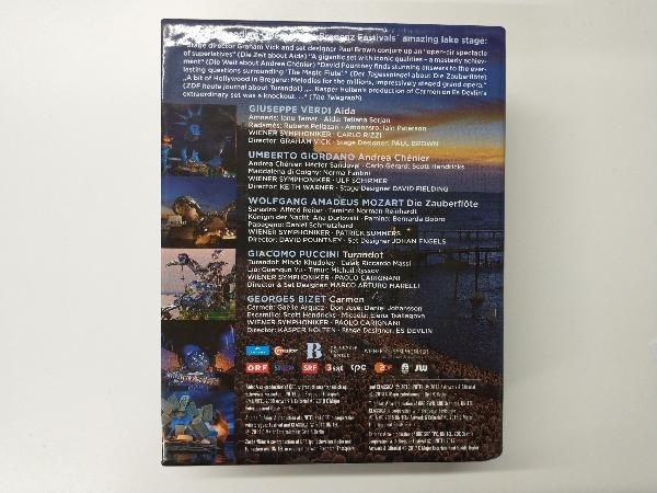 BREGENZ FESTIVAL Breguet ntsu music festival lake on opera Blu-ray Disc 5 sheets set BOX set 