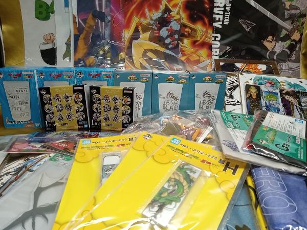 一番くじ 下位賞 他 進撃の巨人 ジョジョ ドラゴンボール ワンピース