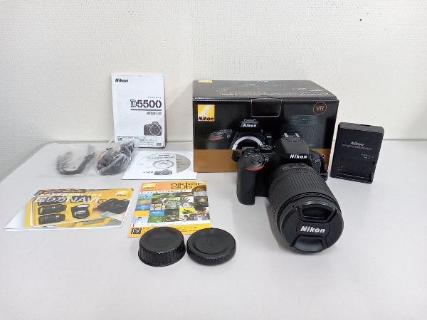 ご予約品】 Nikon D5500 デジタル一眼2015年式 (ブラック) レンズ