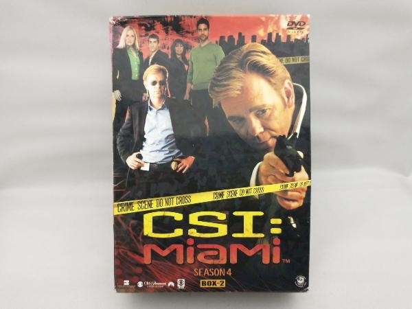 【外箱に潰れ・ヤケや汚れ等あります】 DVD CSI:マイアミ SEASON4 コンプリートDVD BOX-2_画像1