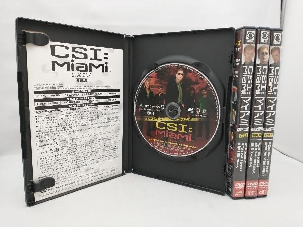 【外箱に潰れ・ヤケや汚れ等あります】 DVD CSI:マイアミ SEASON4 コンプリートDVD BOX-2_画像9