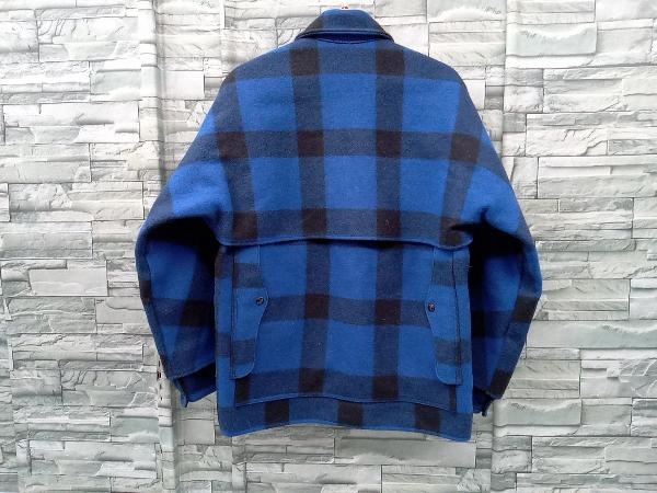 70s~90s/FILSON GARMENT/ダブルマッキーノジャケット/後期ひし形タグ/ブルー/古着/VINTAGE/バッファローチェック/USA製/フィルソン/38_画像5