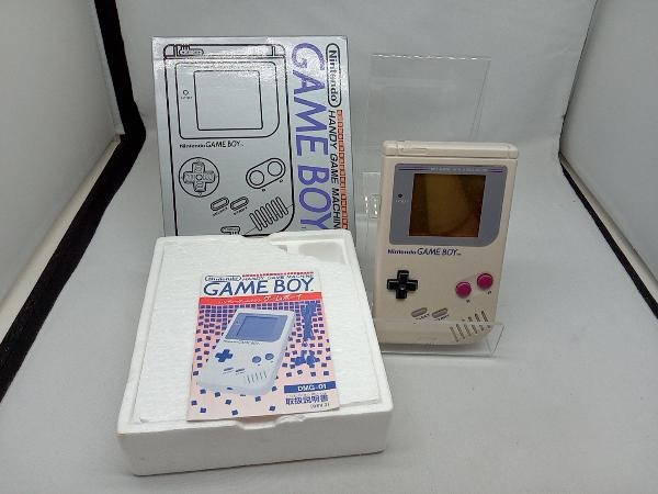 GAMEBOY ゲームボーイ DMG-01 箱あり 動作確認済み ゲームソフト5点付き-